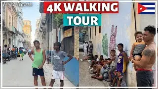 Cuba: 4k Walking Tour of Habana | Travel 2022