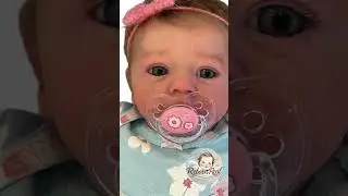 Beb&ecirc; Reborn Realista QIYANER com Olhos Azuis e Corpo de Silicone! 💙✨