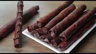 Chocolate Wafer Rolls Recipe | No Oven No Egg Chocolate Cigarette Cookies Recipe