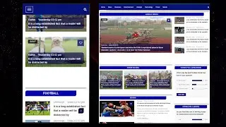 Blog Website using HTML, CSS and Javascript With Source code Free Download #blogger #blog #blogs