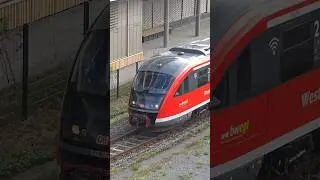 Westfrankenbahn BR 642 166 auf Teststrecke? Werkstattaufenthalt? Hauptbahnhof Heilbronn #frankenbahn