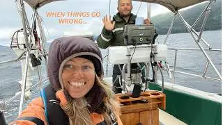 Sailing Desolation Sound - Navigating rapids in Canada