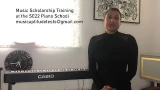 Music Scholarship Advice for UK State Secondary Schools from Head Teacher at the SE22 Piano School