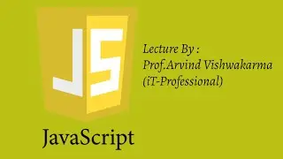 Learn JavaScript | Function | Type Of Functions | in Hindi | By Arvind Sir