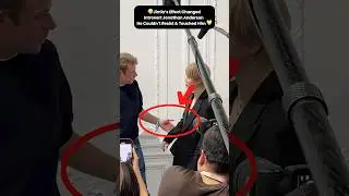 😳#jimin Effect Changed Introvert Jonathan Anderson as He Couldn&rsquo;t Resist & Touched Jimin's hand 💛