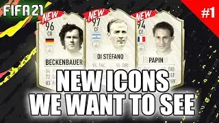 FIFA 21 | NEW ICONS WE WANT TO SEE IN FIFA 21! 😳🔥| FT. DI ST&Eacute;FANO, BECKENBAUER, PAPIN... etc #1