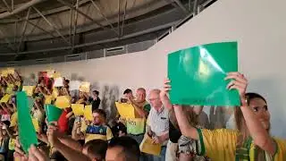 salida jugadores y mosaico jaen paraíso interior