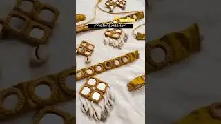 mustard mirror jewellery