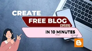 Create a FREE BLOG in 10 minutes using Blogger.com | Simple | Beginner Friendly | Telugu  