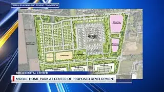 Mobile home park at center of proposed mixed-use Dublin development