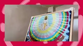 CHRIST THE KING ACRYLIC PAINTING[INSTRUMUSIC]/RETOUCHED EPSD-12 /COVER BY CEDBORINSTRUMUSIC-ARTGAL67