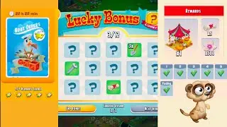 [Level 186] Bonus Play | New animal | county fair | Hay Day gameplay