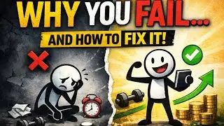 Why you fail - and how to fix it| stickman motivation 