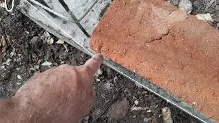 Como colocar LOS HILOS, utilizando UNA PLOMADA (plome&aacute;ndolos), para empezar a PEGAR LADRILLO...