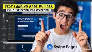 Swipe Pages Lifetime 2025 Unlimited Domain dan Subdomain Landing Page Creator Landing Page Builder