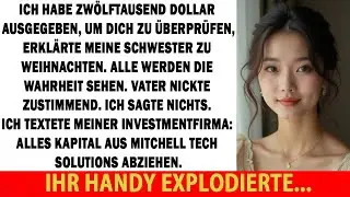 SCHWESTER ZAHLTE 12.000 $, UM MICH ZU DEMÜTIGEN — DANN VERLOR IHR STARTUP DEN GELDGEBER