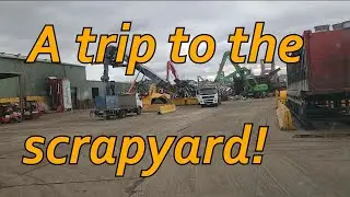 Off to the Scrap Metal Yard with a Load of Batteries, Copper & Brass! Recycling for a Big Payout!