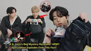 ARMYs Are Excited! Jungkook and Jimin's Bags Allegedly Hold a Big Secret, the Facts Are Shocking!