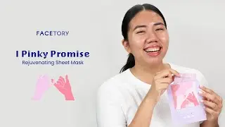 FaceTory I Pinky Promise Rejuvenating Sheet Mask