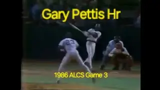 'Oil Can' Booed Leaving Mound after Pettis' Hr (1986 ALCS Gm3)