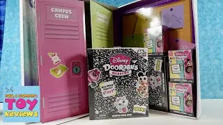 Открытие шкафчиков для персонала кампуса Disney Doorables Academy | PSToyReviews