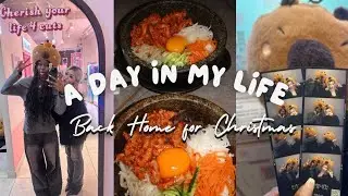 a day in my life: back home for christmas 🎄(london edition)