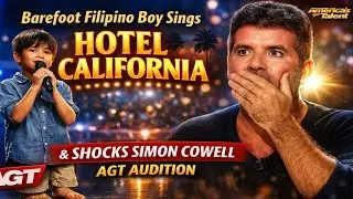 Barefoot Filipino Boy Stuns Simon Cowell with &ldquo;Hotel California&rdquo; | Emotional AGT Audition