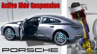 Porsche Panamera Active Ride 2025 года. Высококачественная подвеска для моделей E Hybrid