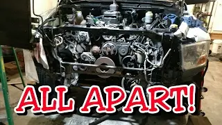6.7 Cummins Radiator Removal