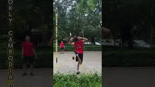 FULL SUPER TALENT ACTION 🏸 Khmer Shuttlecock Masters || Torn Sokly Cambodia
