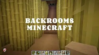 Building The Backrooms in MINECRAFT - Level 0 - The Lobby - Part 3