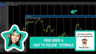 How to Create Default Trading Background Properties Template in MT4 MT5
