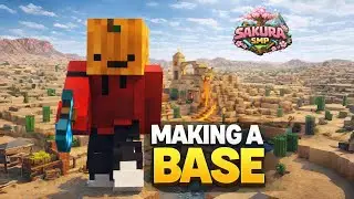 🛑 NEW STRONGE BASE BUILDING LIVE! 😱 | SAKURA SMP DAY 3 🌸#minecraft #livestream
