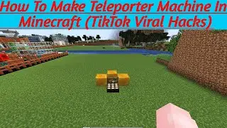 Automatic Working Teleporter Machine In Minecraft (TikTok Viral Hacks). Crangy