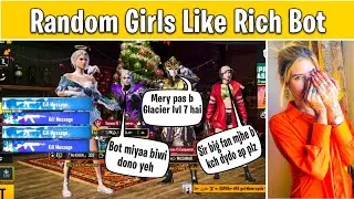 Pathan Joining Random Squad of Conquror Girls Like a Bot | 