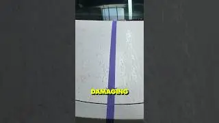 Can you use a wheel cleaner on a cars paint? #detailing #detailingworld  #carcleaning #satisfying