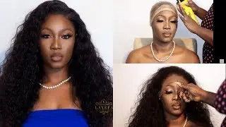 AFFORDABLE WATER WAVE LACE FRONTAL WIG FT BEAUFOX HAIR