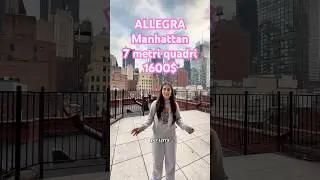 Allegra, Manhattan, 7 metri quadri, 1600$ 💗 #nyc