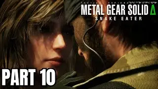 METAL GEAR SOLID DELTA SNAKE EATER Walkthrough Gameplay Part 10 EVA & SNAKE REUNION - GRANIN'S DEATH