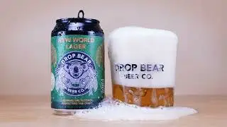 New World Lager | Drop Bear Alcohol Free Craft Lager