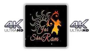 Ram Navami whatsapp status ||  whatsapp status black screen template Ram Navami status HK Creation