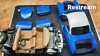 🔴LIVE🔴 Volkswagen Karmann Ghia 1/18 scale model customization