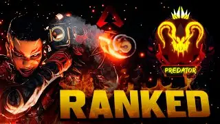 SH-RANKED SOLO TO PREDATOR WITH 200MS LATENCY! #apexlegends #predator #shorts