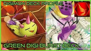 Digimon deck profile (Green Digi-Burst)