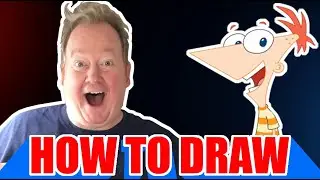 How to draw Phineas