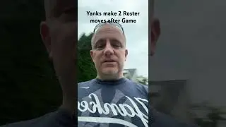 Yanks make 2 Roster moves after Game #breakingnews #yankees #mlb #youtubeshorts
