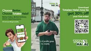 Totalee Halal- UK's first Halal Food Delivery App #fooddeliveryapp #totaleehalal
