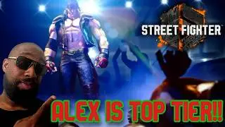 ALEX LOOKS INSANELY GOOD Street Fighter 6 | MasterBoris Reacts
