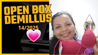 Abertura de Caixa Demillus camp 14/2025. #modaintima #demillus #openbox