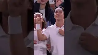 There&rsquo;s a reason they call it The Happy Slam 🇦🇺😊 #AusOpen #Shorts